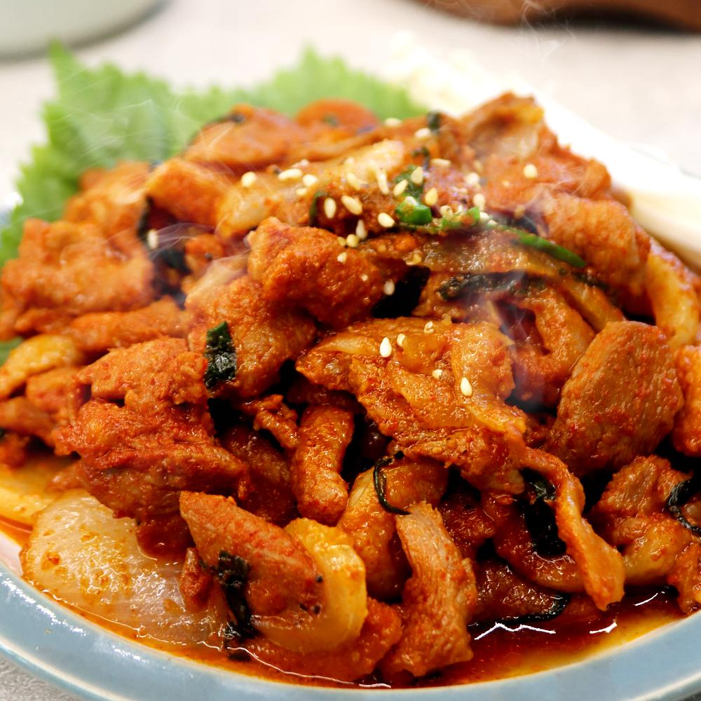 [모란식품] 고추장 오리 양념불고기 400g