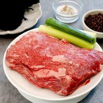 [음성축협] 생일선물세트 한우 양지 500g+미역 170g