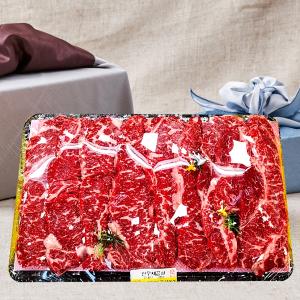 [음성축협] 한우 채끝 선물세트 1+(1.4kg내외)/1++(1.2kg내외)