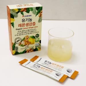 [코지맘바이오] 유기농 레몬생강즙 15gx14포