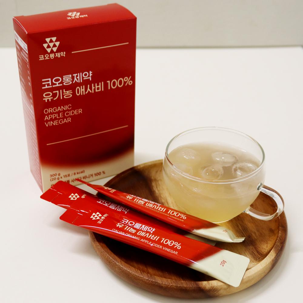 [코지맘바이오] 유기농 애사비 20gx15포