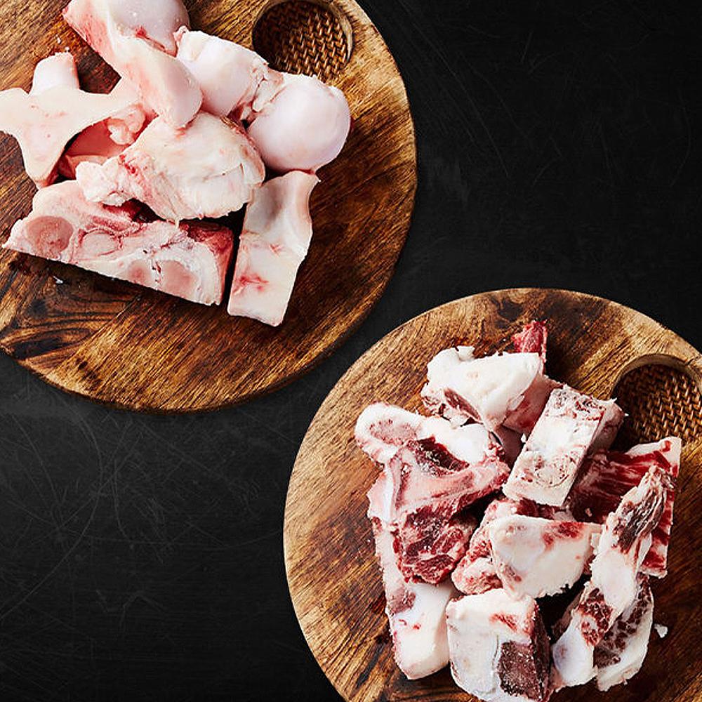 [어니스트초이스] 한우 사골 1kg+잡뼈 1kg(냉동)_1