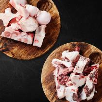 [어니스트초이스] 한우 사골 1kg+잡뼈 1kg(냉동)_1