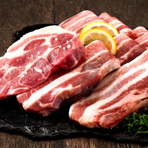 [음성축협] 한돈 구이용 삼겹살/목살 1kg(500g+500g)