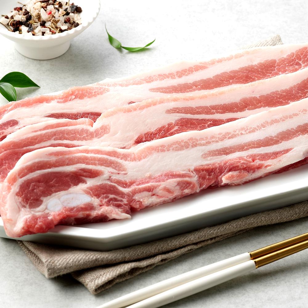 [음성축협] 한돈 구이용 삼겹살/목살 1kg(500g+500g)_1