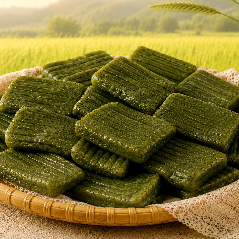 [삼보한과] 청보리떡 1.5kg(개당 60g) 냉동_1